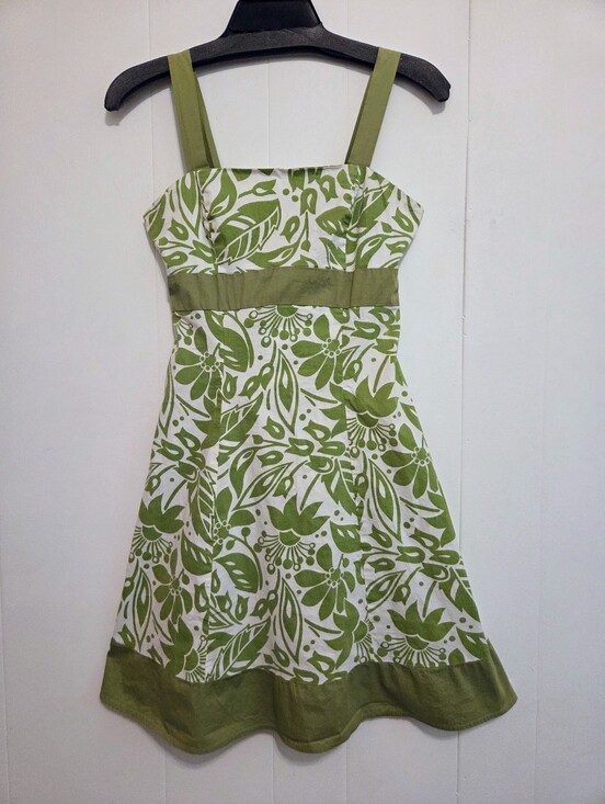 Pulse Dresses & Skirts - PULSE Green Floral Sundress with Straps